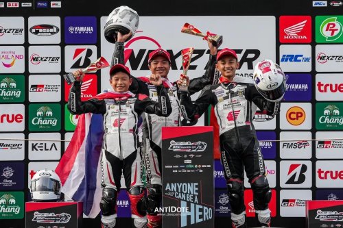 Honda, Honda Thailand Talent Cup Astra Honda Racing Team – BINTANG PRANATA SUKMA RAIH PODIUM!