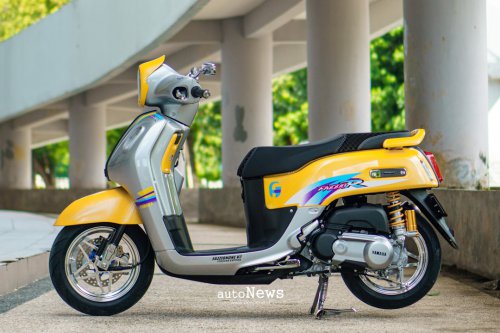 Modifikasi Skutik Yamaha Fazzio – TERINSPIRASI MOTOR BEBEK LEGENDARIS F1ZR