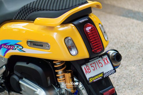 Modifikasi Skutik Yamaha Fazzio – TERINSPIRASI MOTOR BEBEK LEGENDARIS F1ZR