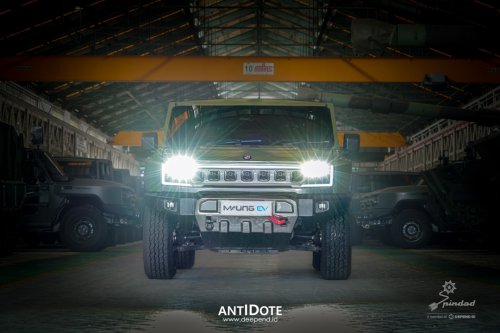 Tactical Vehicle Pindad PANDU – GERAK SENYAP DENGAN TENAGA LISTRIK