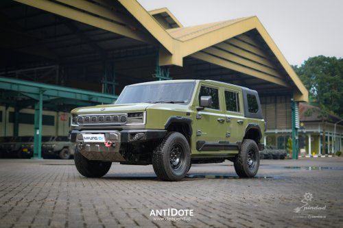 Tactical Vehicle Pindad PANDU – GERAK SENYAP DENGAN TENAGA LISTRIK