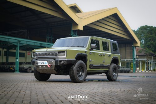Tactical Vehicle Pindad PANDU – GERAK SENYAP DENGAN TENAGA LISTRIK