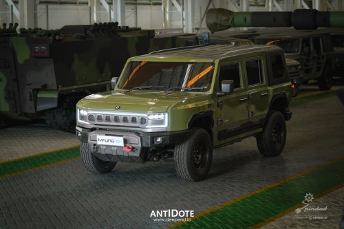 Tactical Vehicle Pindad PANDU – GERAK SENYAP DENGAN TENAGA LISTRIK