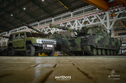 Tactical Vehicle Pindad PANDU – GERAK SENYAP DENGAN TENAGA LISTRIK