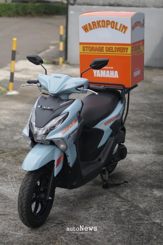 Modifikasi Skutik Yamaha Gear Ultima – DIMODIF TOTAL UNTUK OPERASIONAL WARKOPOLIM