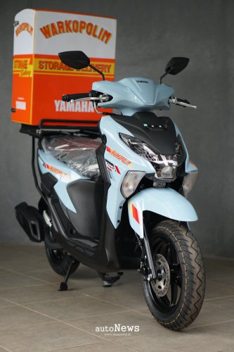 Modifikasi Skutik Yamaha Gear Ultima – DIMODIF TOTAL UNTUK OPERASIONAL WARKOPOLIM