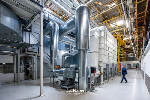 BMW, Energi Terbarukan BMW Group Plant Regensburg – KEMBANGKAN BENGKEL CAT TERMAL