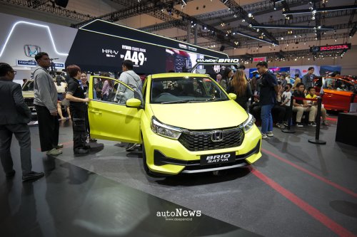 Honda, Honda Brio, Laporan Penjualan Penjualan Mobil Honda di GIIAS 2025 – BRIO TERLARIS, STEP WGN LAKU SEGINI