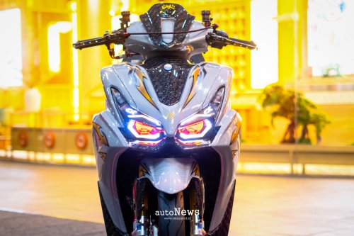 Modifikasi Skutik AEROX ALPHA Cyber Futuristic ala Gundam – JADI SOROTAN DI GTA 2025