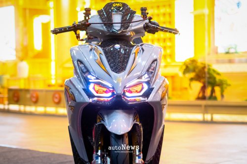 GTA, Modifikasi Skutik AEROX ALPHA Cyber Futuristic ala Gundam – JADI SOROTAN DI GTA 2025