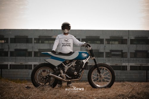 Custom BIke Custom War 2025 – ROYAL ENFIELD HADIRKAN FLAT TRACK GROOVE FT 450