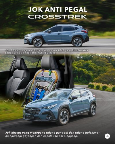 Subaru, FItur Keselamatan Emergency Stop Assist Dan Jok Anti Pegal – ANDALAN BARU SUBARU