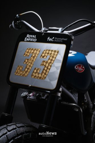 Custom BIke Custom War 2025 – ROYAL ENFIELD HADIRKAN FLAT TRACK GROOVE FT 450