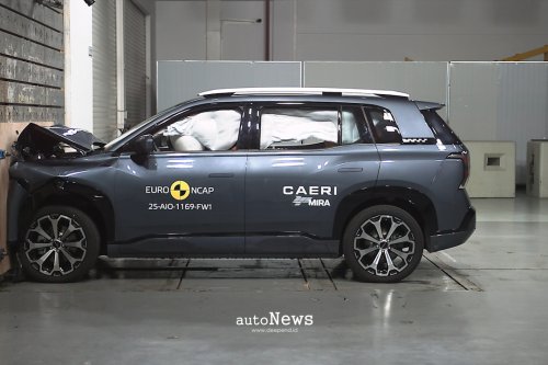 Aion, Crash Test SUV Listrik AION V – DAPAT RATING TERTINGGI EURO NCAP 2025