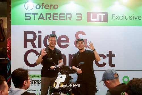 Kendaraan Listrik Ofero Ride & Connect – RAYAKAN GAYA HIDUP URBAN LEWAT STAREER 3 LIT