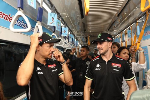 MotoGP, Road to MotoGP Mandalika 2025 Riders VR46 Racing Team – KELILING JAKARTA NAIK BAJAJ DAN MRT