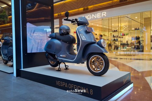 Motor Baru Vespa Officina 8 – GAYA KLASIK BERTEMU EKSPERIMEN MODERN