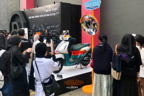 Yamaha Grand Filano Hybrid – CURI SPOTLIGHT DI KONSER PERUNGGU