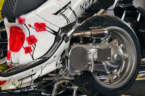 Yamaha, Modifikasi Skutik Yamaha LEXi LX 155 Juara CustoMAXI 2025 Aceh – MODAL RP 40 JUTA