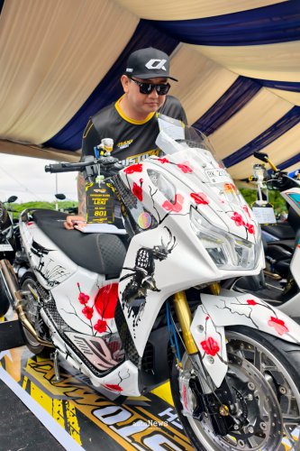 Modifikasi Skutik Yamaha LEXi LX 155 Juara CustoMAXI 2025 Aceh – MODAL RP 40 JUTA