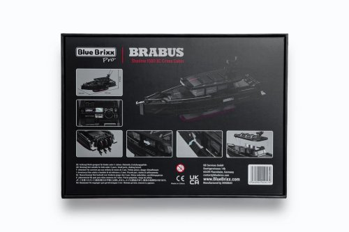 Brabus, Building Block Set BRABUS Shadow 1500 XC Brick Set – KOLEKSI PRESTISE SUPERBOAT