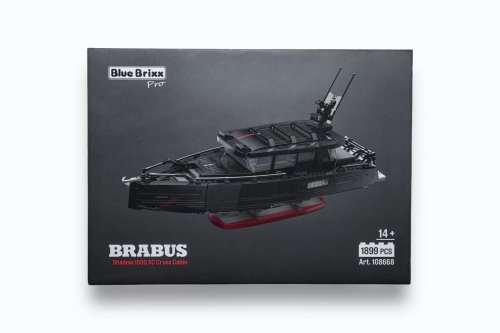 Brabus, Building Block Set BRABUS Shadow 1500 XC Brick Set – KOLEKSI PRESTISE SUPERBOAT