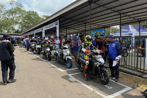 Balap Ketahanan Yamaha GEAR ULTIMA Digeber 1 Jam Nonstop, RPM Tembus 6.600