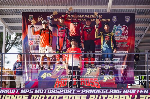 Kejurnas Motocross 2026 Ducati MX Team Indonesia: Kuasai Tiga Besar Klasemen Sementara