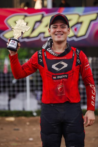 Kejurnas Motocross 2026 Ducati MX Team Indonesia: Kuasai Tiga Besar Klasemen Sementara