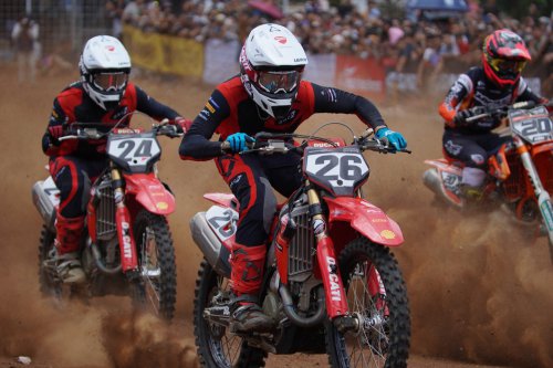 Kejurnas Motocross 2026 Ducati MX Team Indonesia: Kuasai Tiga Besar Klasemen Sementara