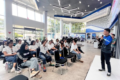 Program Komunitas Yamaha Y2C Jakarta Vol.2, Edukasi Riding Aman hingga Kelas Keramik