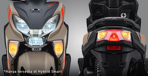 Yamaha, Fitur Skutik Yamaha GEAR ULTIMA Hybrid Smart: Skutik Harga ‘Ramah’ dengan Fitur ‘Wah’