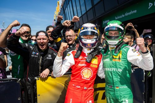 BMW, BMW M Motorsport Kelvin van der Linde Podium Perdana Di DTM Zandvoort