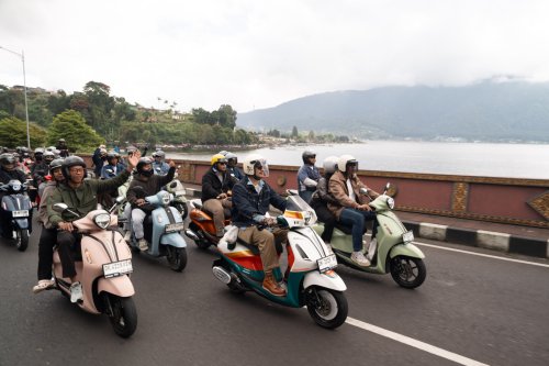 Yamaha, Casual Riding Yamaha Gelar CLASSY Ride & Chill Perdana di Bali Bareng 560 Rider
