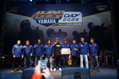 Community Gathering Ribuan Motor, Satu Atmosfer: MAXi Yamaha Day 2026 Pecah di Bone