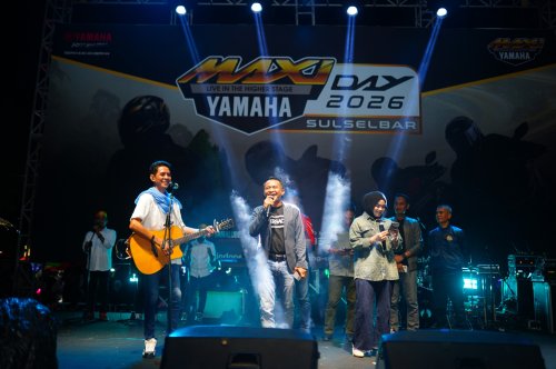 Community Gathering Ribuan Motor, Satu Atmosfer: MAXi Yamaha Day 2026 Pecah di Bone