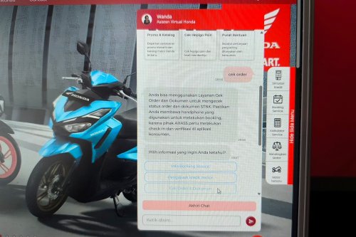 Honda, Update Aplikasi WANDA Permudah Tracking STNK dan BPKB Motor Honda