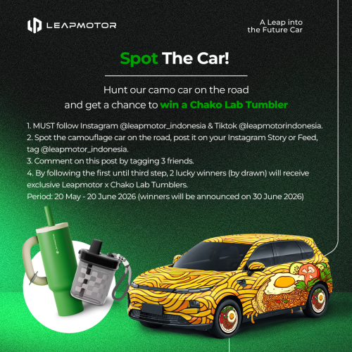 Brand Campaign Calon SUV Listrik Baru Leapmotor Ini Diam-Diam Sudah Keliling Jakarta