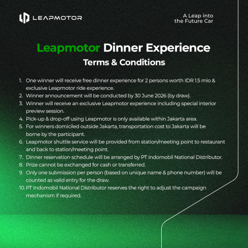 Brand Campaign Calon SUV Listrik Baru Leapmotor Ini Diam-Diam Sudah Keliling Jakarta