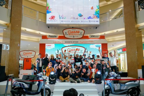 Yamaha, Yamaha Classy Modifest 2026 Di Surabaya, Modifikasi Skutik Tak Lagi Soal Tampil Beda