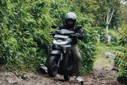 Yamaha, Skuter Matik Bukan Habitatnya, Tapi Yamaha GEAR ULTIMA Tetap Melaju di Jalur Sinabung