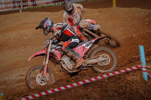 FMSCT Thailand Motocross Championship Jatuh di Ujung Balapan, Diva Ismayana Tetap Raih Podium di Thailand