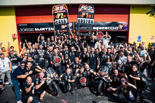 MotoGP, MotoGP Italia 2026 Aprilia Cetak Sejarah di Mugello: Bezzecchi Menang, Martín Finis Kedua