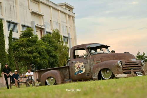 Chevrolet, Heavy Hitter Modifikasi | Chevrolet Pickup 3100 Thriftmaster 1949 – STILL BREATHING