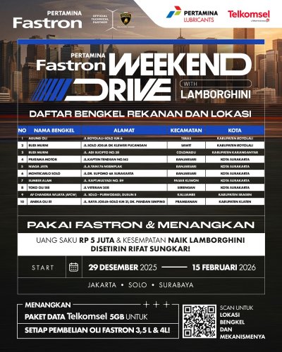 Lamborghini, Pertamina Lubricants Cuma Ganti Oli Bisa Naik Lamborghini Bareng Rifat Sungkar – INI CARANYA