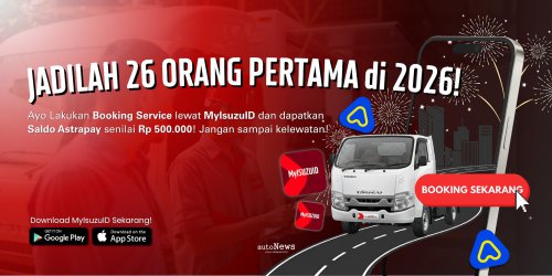 Commercial Vehicle Promo Servis Isuzu 2026 – BERHADIAH UANG ELEKTRONIK RP 500 RIBU