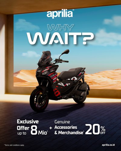 Promo Motor Awal Tahun Promo Awal 2026 Piaggio Group – DISKON HINGGA RP 12 JUTA