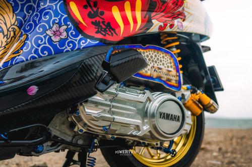 Garage Goal Modifikasi | Yamaha Grand Filano Hybrid – SPORTY JAPANESE VIBE