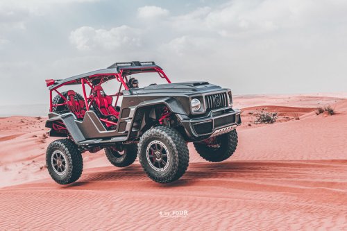 Brabus, 4 by Four Modifikasi | BlueBrixx-Pro 1:8 BRABUS CRAWLER – BUILD YOUR OWN