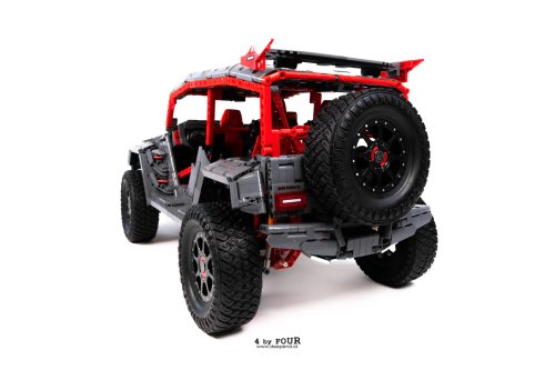 4 by Four Modifikasi | BlueBrixx-Pro 1:8 BRABUS CRAWLER – BUILD YOUR OWN